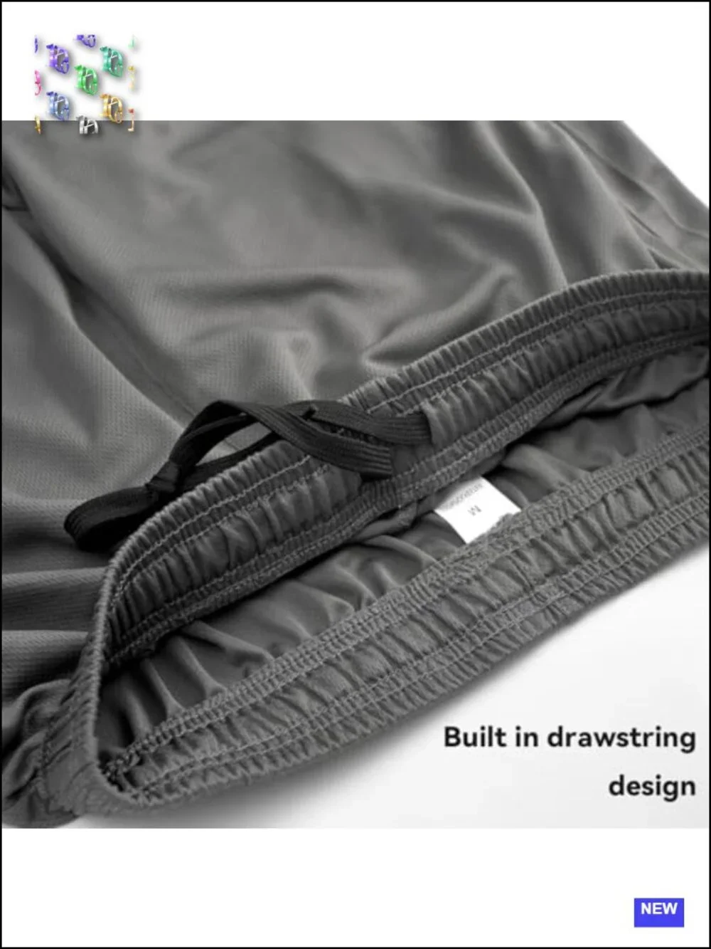 5 Pack Men's Athletic Shorts Lightweight Workout Gym Training Running
